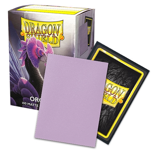 Dragon Shield - Matte Dual Orchid Sleeves - Standard Sleeves (100 stk) - Plastiklommer
